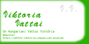 viktoria vattai business card